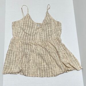 Old Navy Tiered Cami Top NWT size L Tie-dye